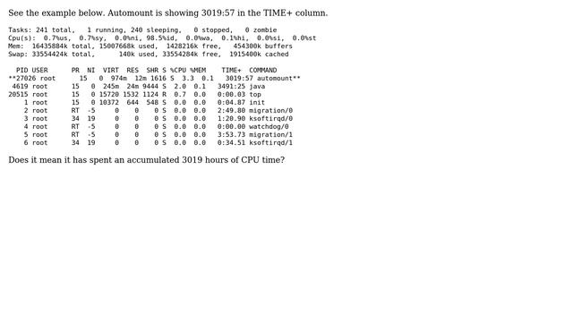 What does TIME+ (cpu time, hundredth) in top mean? (2 Solutions!!) смотреть онлайн
