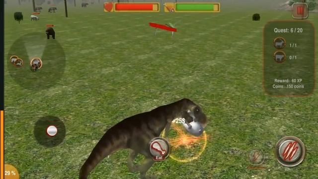 T-Rex: The King Of Dinosaurs - Android Gameplay HD смотреть онлайн