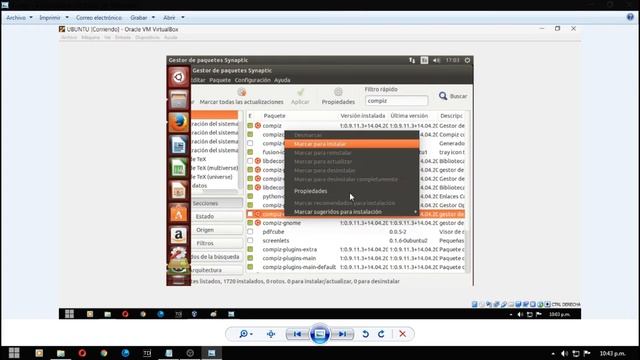 Efecto del cubo l Ubuntu 14.04 смотреть онлайн