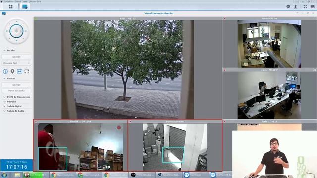 Demostración de videovigilancia con Synology смотреть онлайн