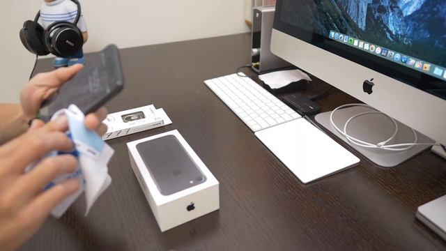 防御力アップ！iPhone7に全面ガラスフィルムとバンカーリング装着！ смотреть онлайн