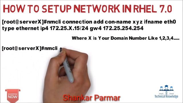 How To Configure Network Connection In RHEL 7.6. смотреть онлайн