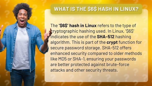 What is the $6$ hash in Linux? смотреть онлайн