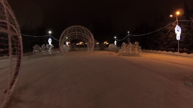 Уфа. Горсовет, ёлка 2020 г.