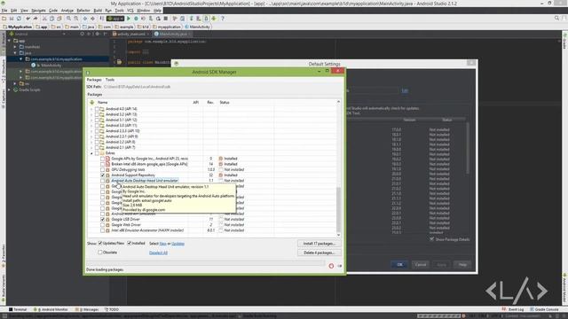 Aula #01 Android - Instalando Android Studio e GenyMotion смотреть онлайн