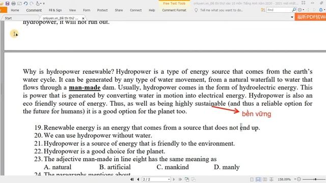 Foxit PDF Reader - Commenting On Documents