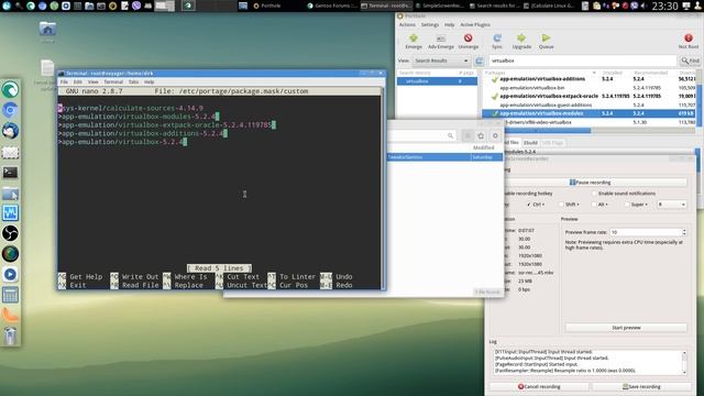 Calculate Linux - Gentoo - blacklist Virtualbox updates and how to find the right version number смотреть онлайн