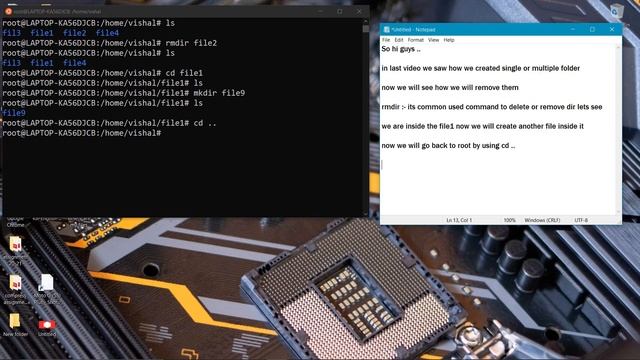 Lecture 4 : How to remove , forcely remove any file or folder/directory in linux ubuntu смотреть онлайн
