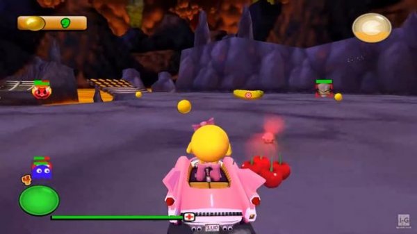 Pac-Man World Rally - PSP Gameplay (1080p60fps)