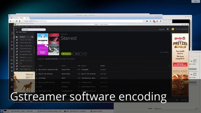 Gstreamer (omx, software) + patches vs SimpleScreenRecorder 3.0 in twich streaming смотреть онлайн