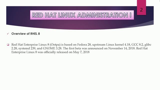 Overview of Red Hat Enterprise Linux смотреть онлайн