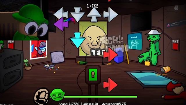 FNF Vs Dave and Bambi: Golden Apple Edition 1.2 - Ready Loud смотреть онлайн