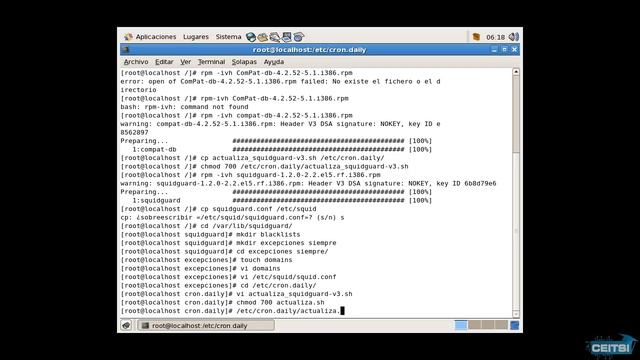 LINUX CENTOS Y PROXY SQUID + SQUIDGUARD parte13 смотреть онлайн