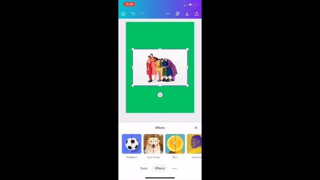 How To Add Borders To Images In Canva Mobile App | Canva Tutorial