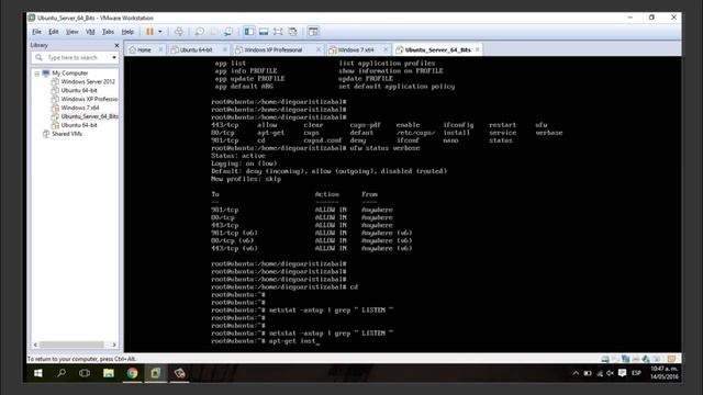SERVICIO FIREWALL EN UBUNTU SERVER смотреть онлайн