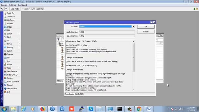 How To Upgrade Mikrotik RouterOS And Firmware
