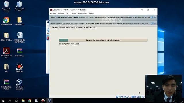 Instalacion Debian version 9 Samuel Guzman Sistemas Operativos смотреть онлайн