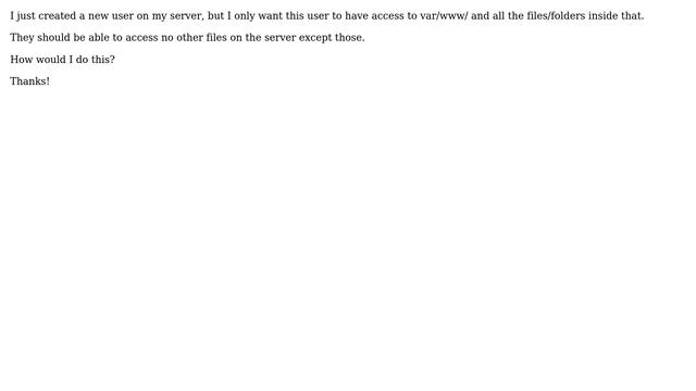DevOps & SysAdmins: Limit unix users file access смотреть онлайн