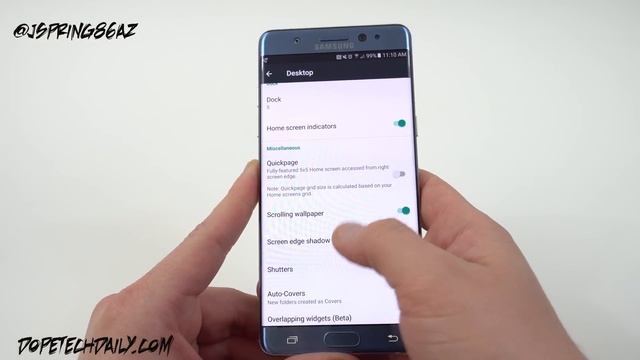 Top Android Custom Themes: Blue Coral Theme for Galaxy Note 7! смотреть онлайн