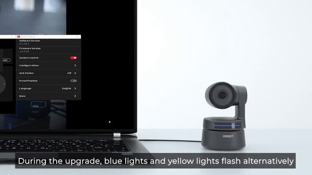 OBSBOT Tiny manually update firmware for Windows only смотреть онлайн