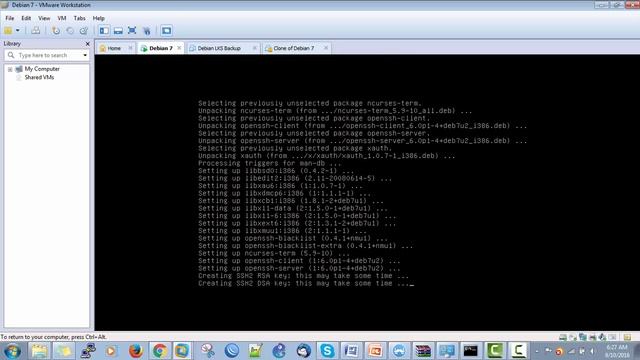 Install SSH Server di Debian 7 смотреть онлайн