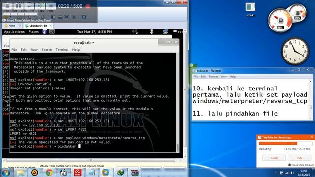 Cara Monitoring Windows dengan Kali Linux Part 3 смотреть онлайн