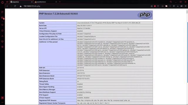 Servidor Ubuntu 18 04 Apache2 смотреть онлайн