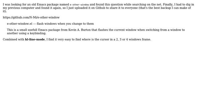 Unix & Linux: Emacs - finding the cursor in multiple windows (2 Solutions!!) смотреть онлайн