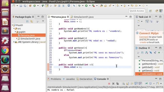POO 03 gets sets en Clases смотреть онлайн