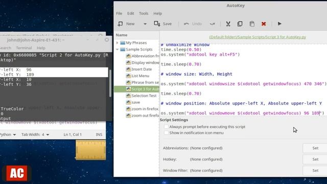 Fixed: Some Windows Moved to The Wrong Position (Script 2 for AutoKey on Linux Mint Cinnamon) смотреть онлайн