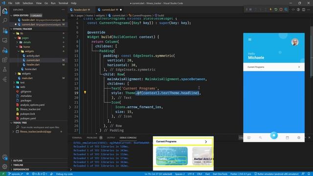 Lets build a Fitness Tracker app with Flutter - Part 2 смотреть онлайн
