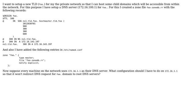 Unix & Linux: Creating a new TLD for private network (2 Solutions!!) смотреть онлайн