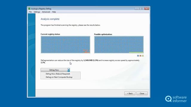 Let's have a look at AusLogics Registry Defrag смотреть онлайн