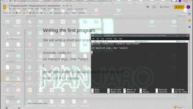 C programming EP. 2 - Prepare linux for development смотреть онлайн