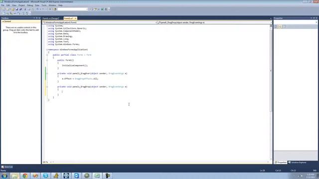 C# Beginners Tutorial   118   Drag And Drop   YouTube