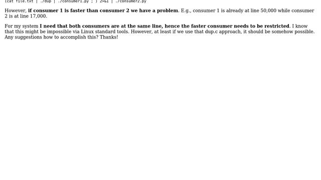 Unix & Linux: Duplicate stdin to stdout and stderr, but in a synchronized way (2 Solutions!!) смотреть онлайн