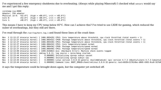 Ubuntu: CPU overheating. What can I do? (2 Solutions!!) смотреть онлайн