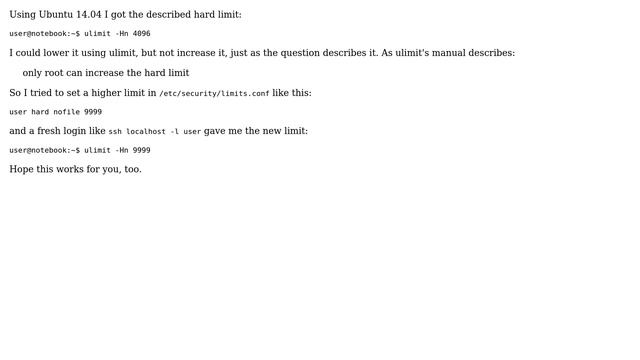Ubuntu: Why it cannot get past 4096 max open files for non-root user? (2 Solutions!!) смотреть онлайн