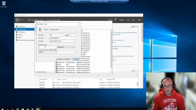 Active Directory Configuration on VM in Hyper-V Windows Server 2019 смотреть онлайн