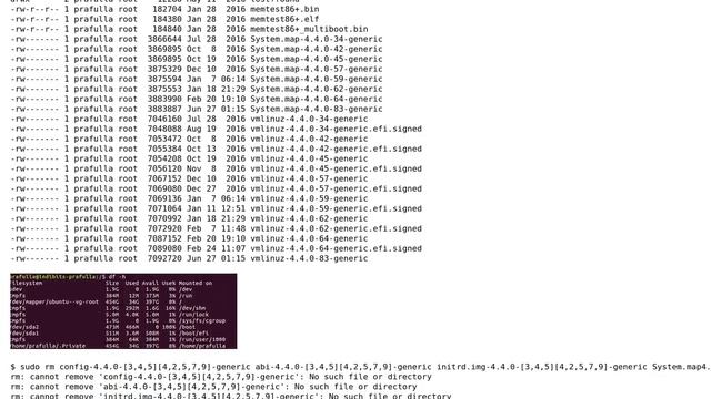 Cannot remove old kernel showing error code 1 смотреть онлайн