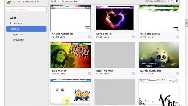 How To Add Themes To Google Chrome Web Browser смотреть онлайн