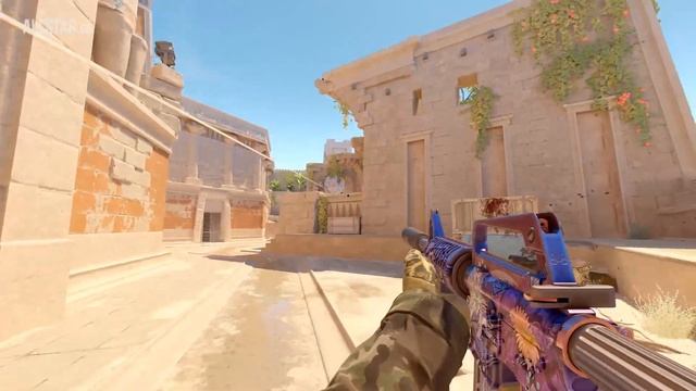 M4A1 3K On Anubis / Queen Jaguar Gloves MW/ Butterfly Knife Vanilla