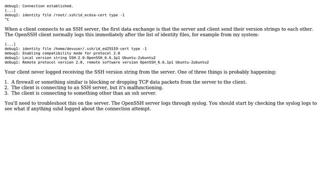 Unix & Linux: Port is open but I can't ssh to it (3 Solutions!!) смотреть онлайн