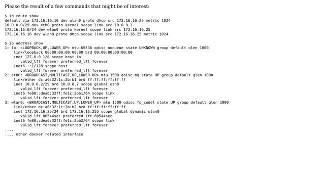 Unix & Linux: Cannot reach Pi via ethernet after disabling wireless interface смотреть онлайн