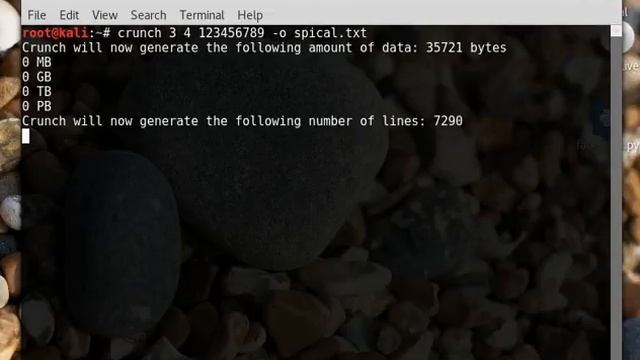 make world list with crunch in kali linux смотреть онлайн
