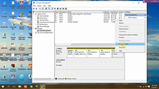 Shrink Partition(volume) Or Make A New Pattitions