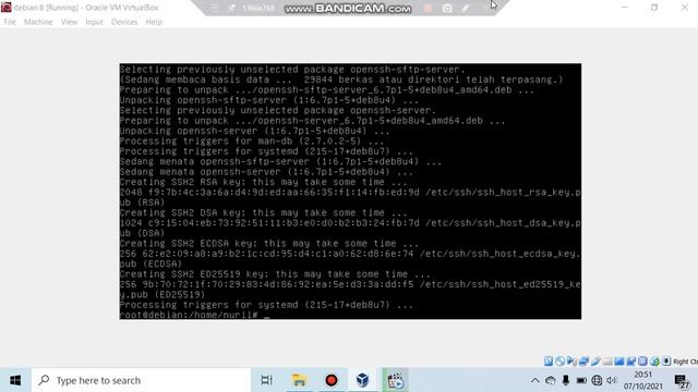 Install SSH Server pada debian 8 смотреть онлайн