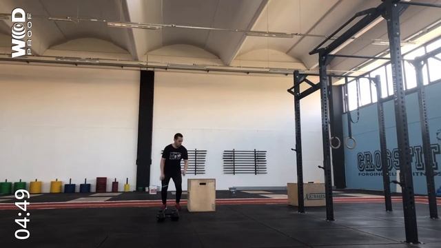 Davide Nasso - Roma Throwdown 2019 - wod 1 смотреть онлайн