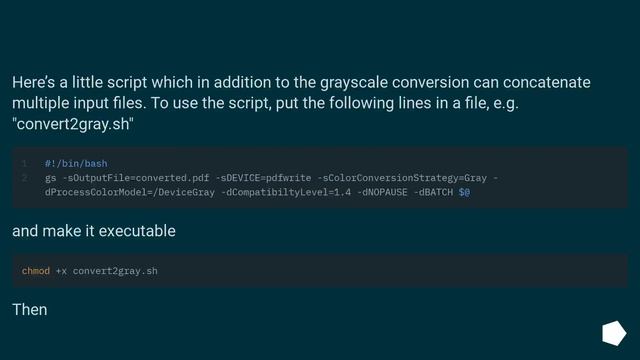 Convert a PDF to greyscale on the command line in FLOSS? смотреть онлайн