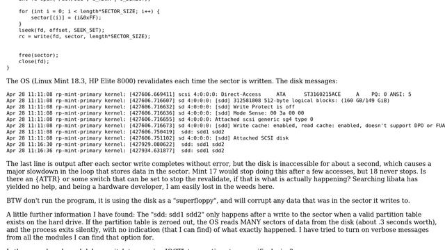 Stop revalidate disk after direct IO write смотреть онлайн